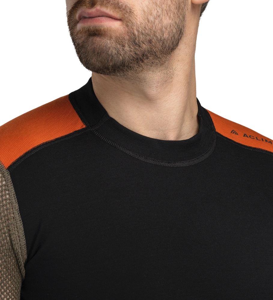 WoolNet Hybrid Crewneck Herr