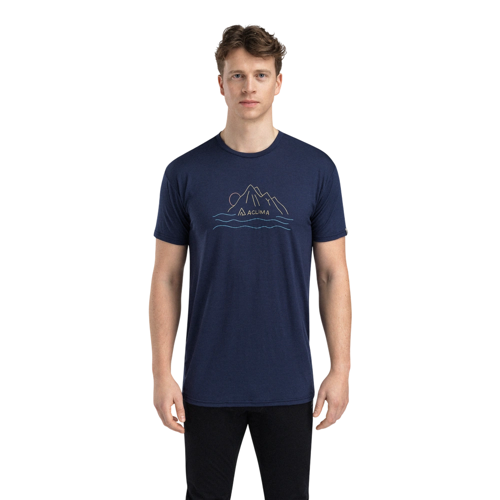 LightWool 140 Classic Tee Sunset Herr