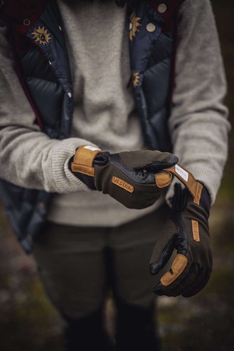 Ergo Grip Active Wool Terry Fingervantar