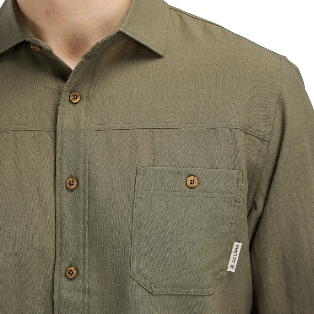 LeisureWool woven woolshirt Herr