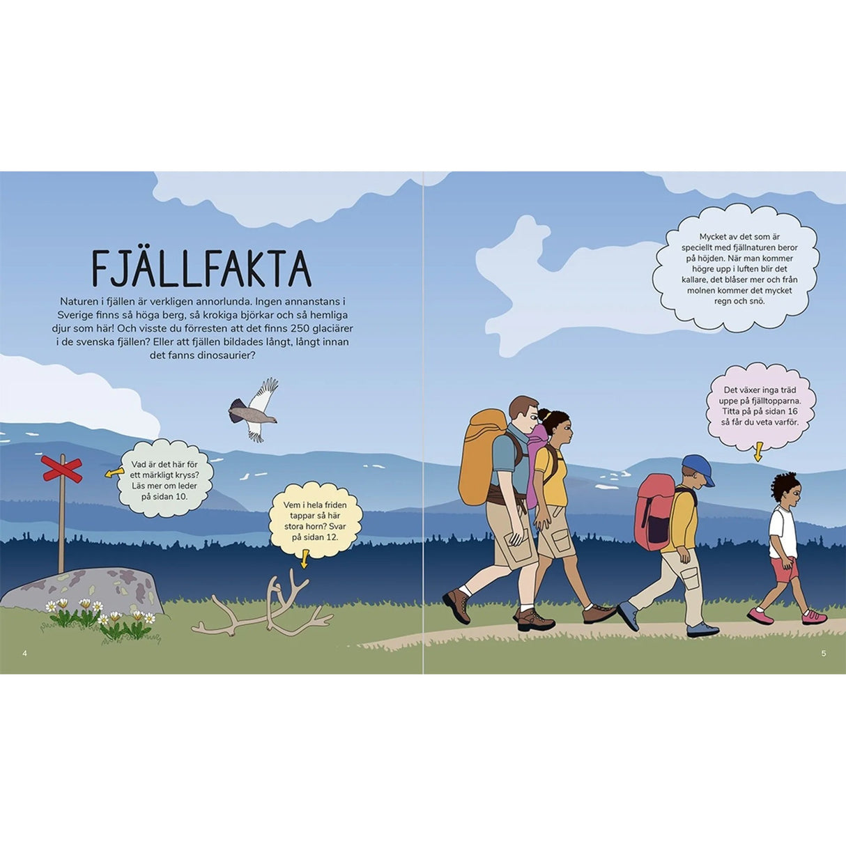 Barnens fjällbok - En handbok för unga fjällvandrare