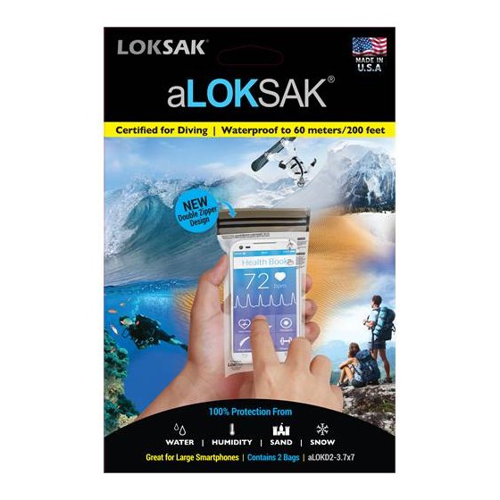 aLOKSAK Large Smartphone 2-stycken