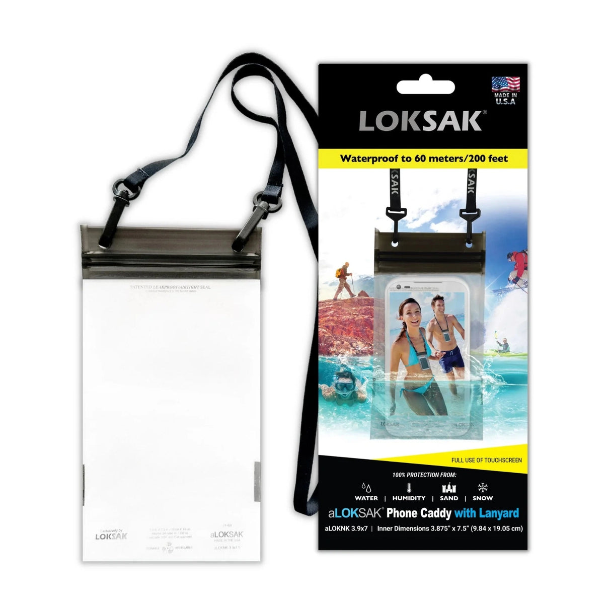 aLoksak XL Vattentätt fodral med halsrem 2-pack