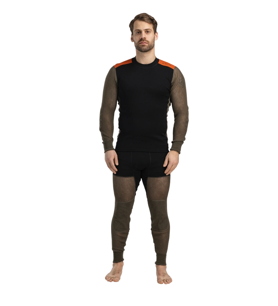 WoolNet Hybrid Crewneck Herr