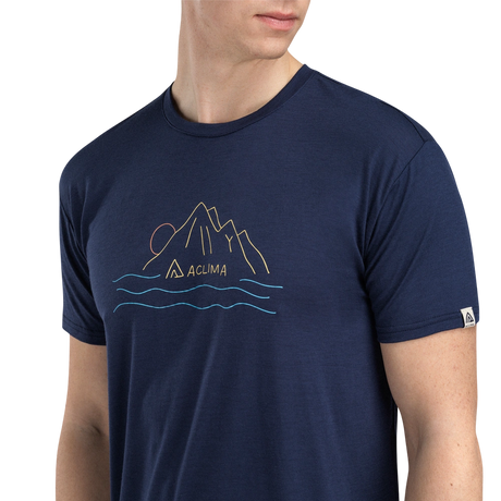LightWool 140 Classic Tee Sunset Herr