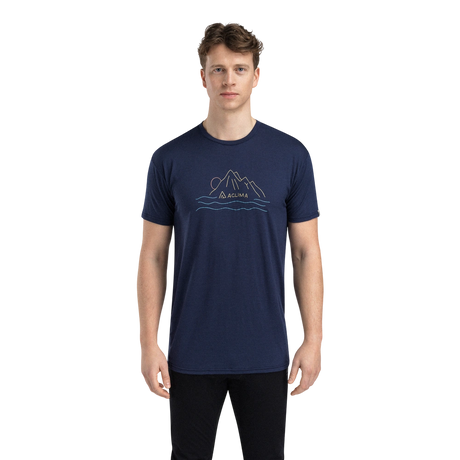 LightWool 140 Classic Tee Sunset Herr