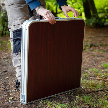 Campingbord med 4 pallar