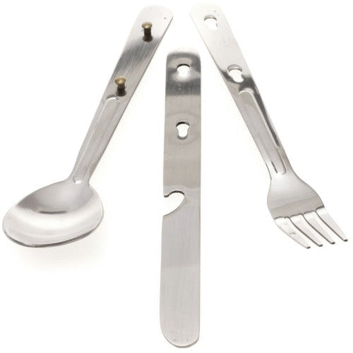 Bestickset metall - 3 delar