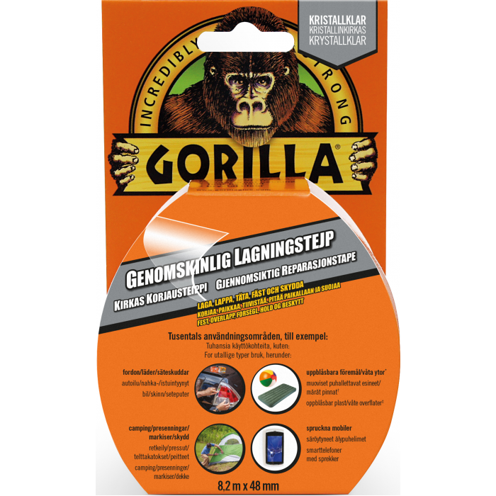 Genomskinlig Lagningstejp