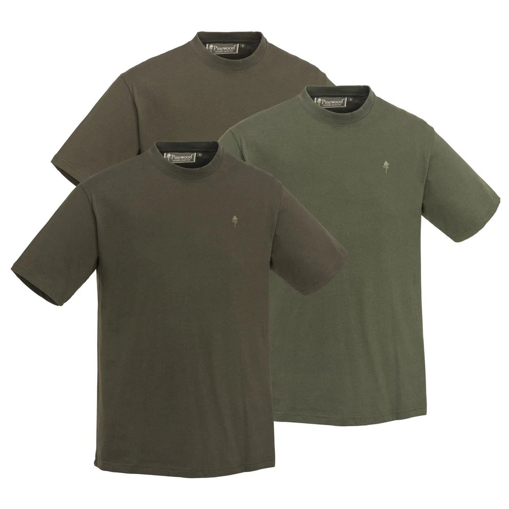 3-pack t-shirt Herr Pinewood