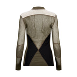 WoolNet Hybrid Crewneck Dam