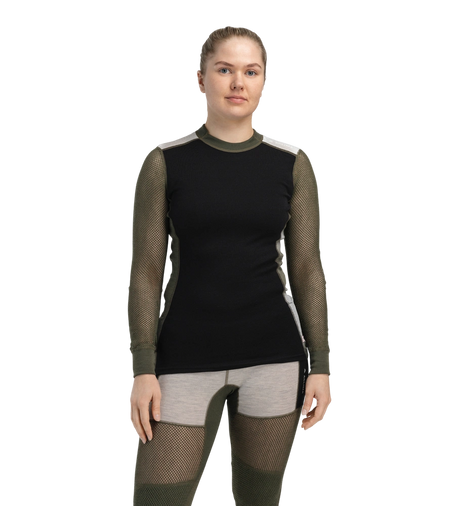 WoolNet Hybrid Crewneck Dam