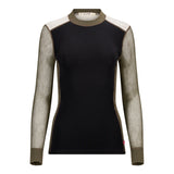 WoolNet Hybrid Crewneck Dam