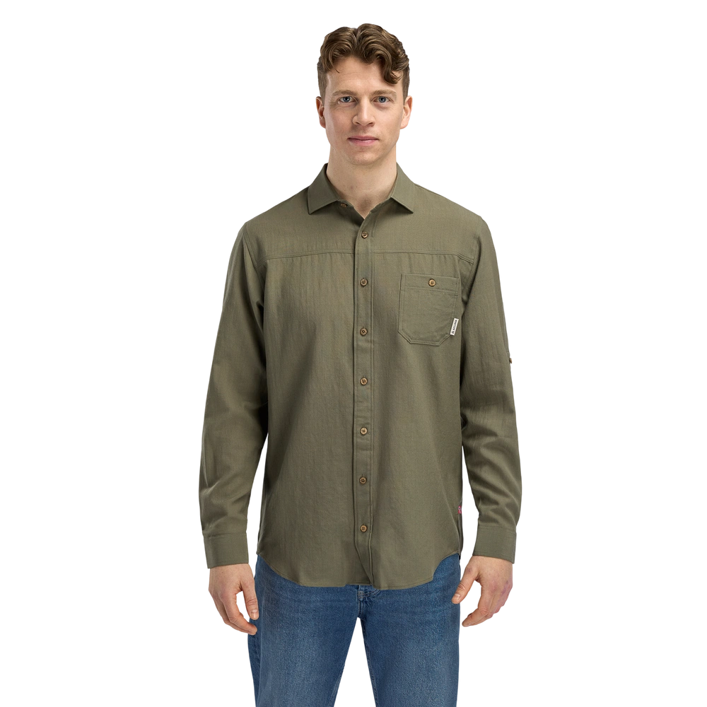 LeisureWool woven woolshirt Herr
