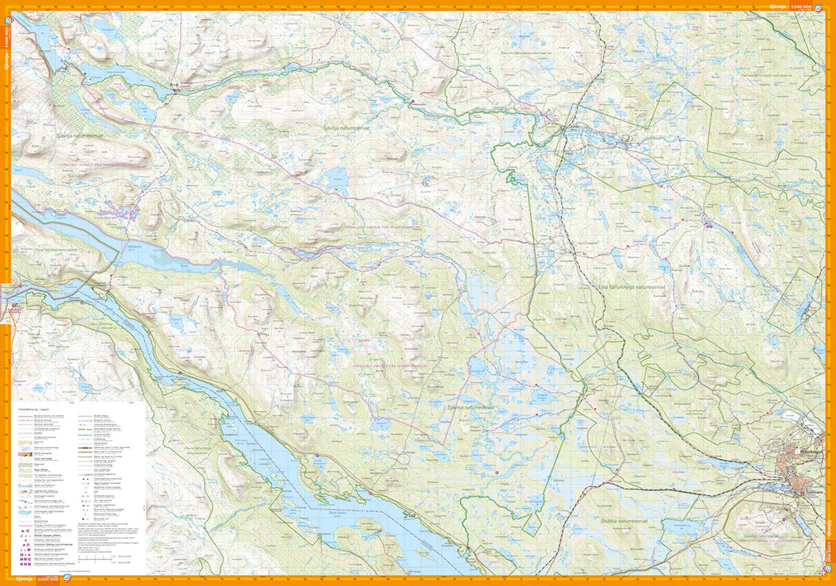 Muddus nationalpark & Sjávnja naturreservat