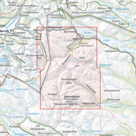 Kungsleden: Kebnekaise, Abisko & Riksgränsen
