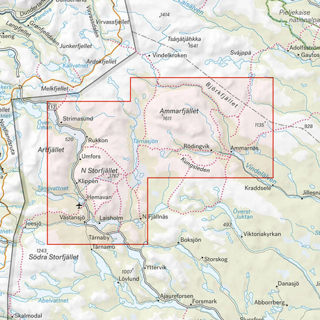 Kungsleden: Ammarnäs–Hemavan