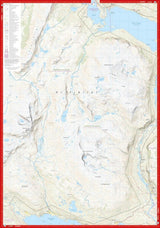 Högalpin karta Hemavan