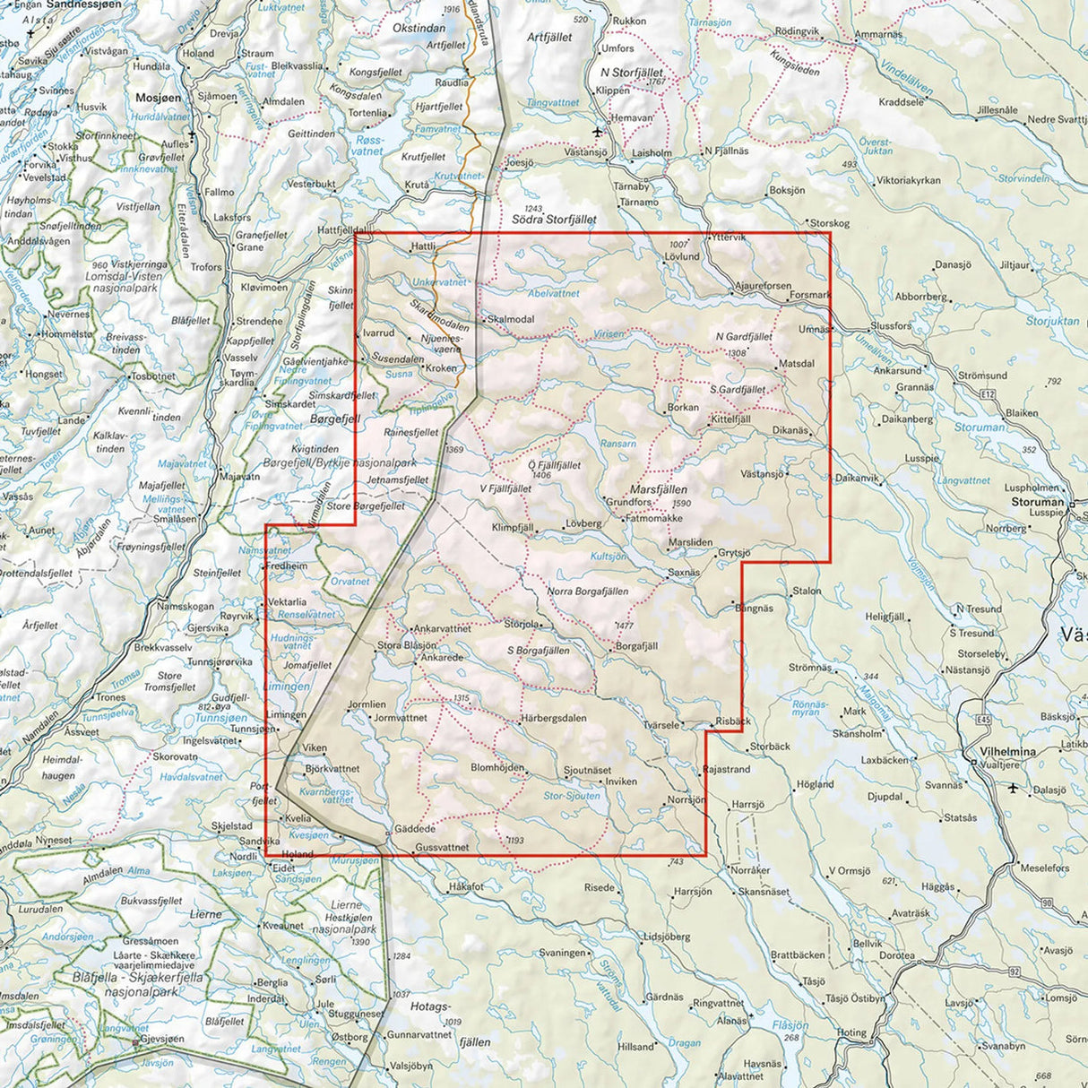 Kittelfjäll & Borgafjäll