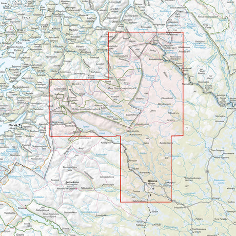 Treriksröset, Abisko & Kiruna