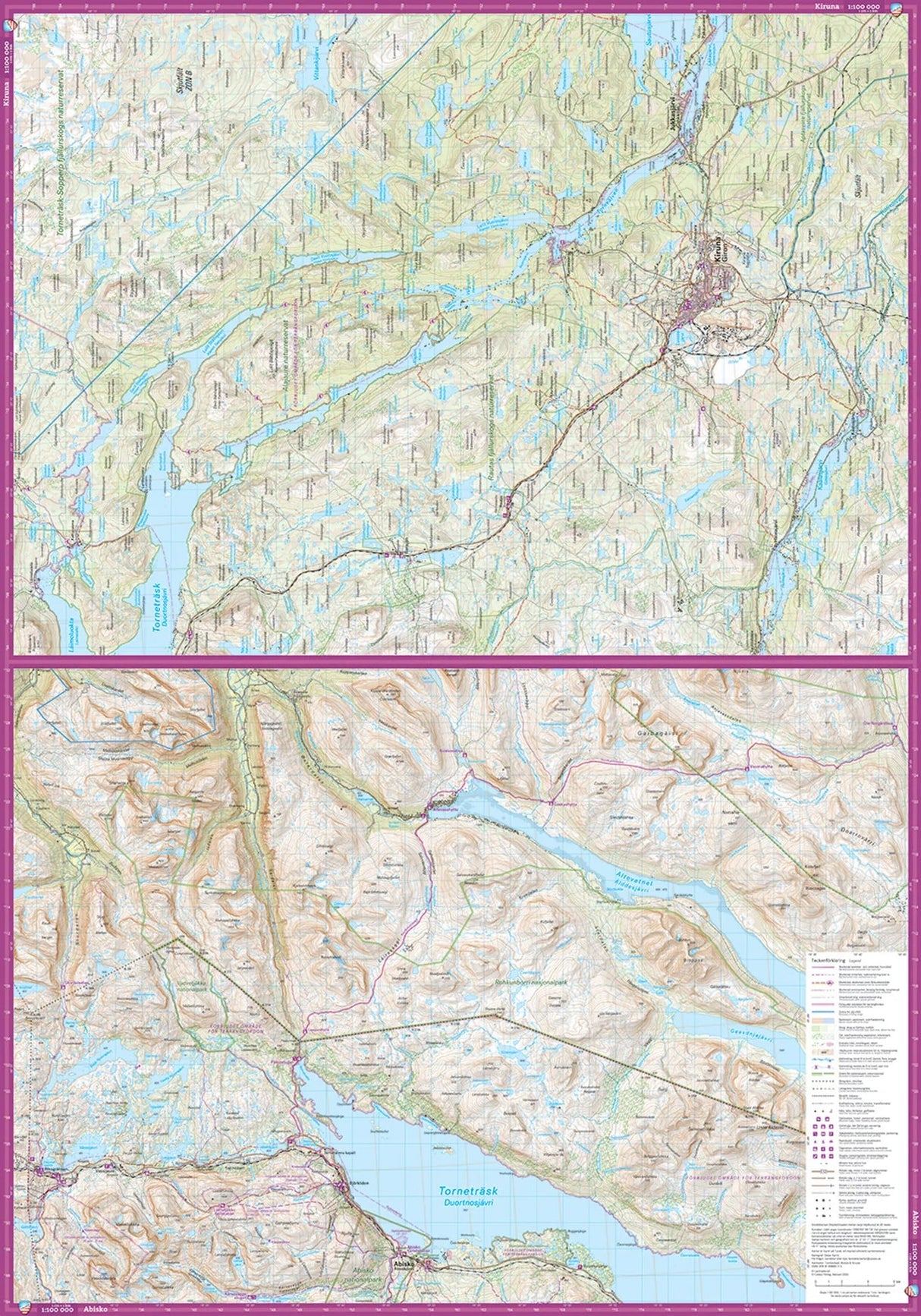 Treriksröset, Abisko & Kiruna