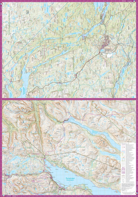 Treriksröset, Abisko & Kiruna