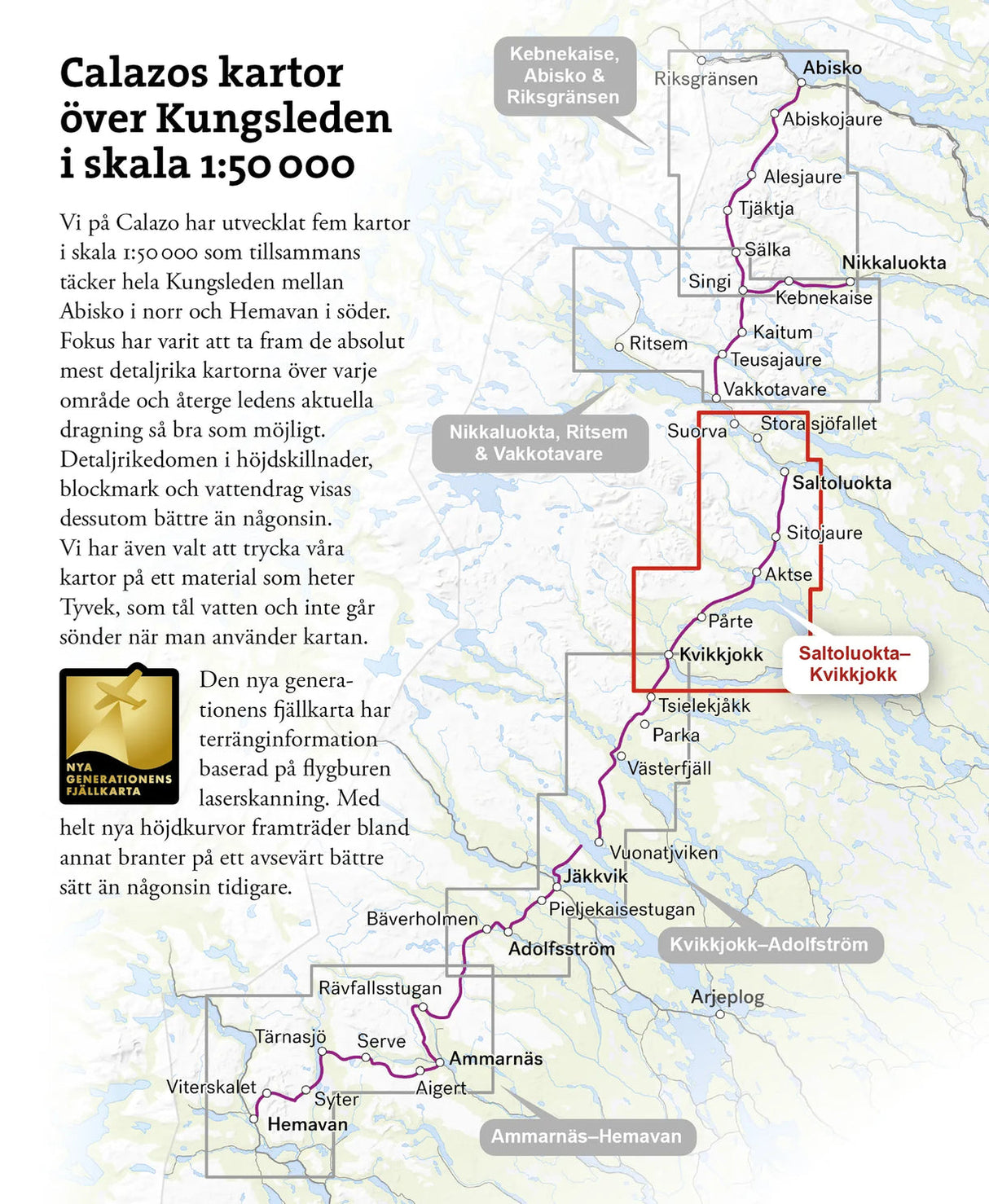 Kungsleden: Saltoluokta - Kvikkjokk