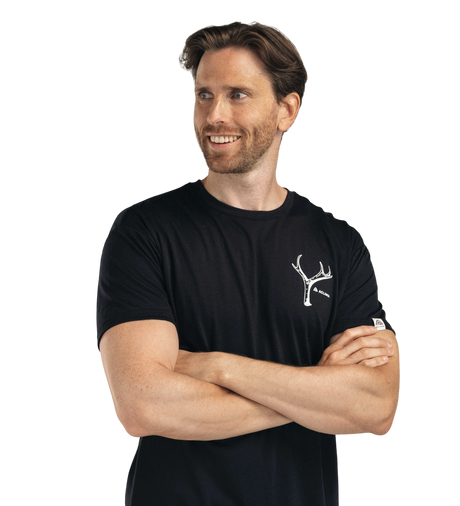 LightWool 140 classic tee antler Herr