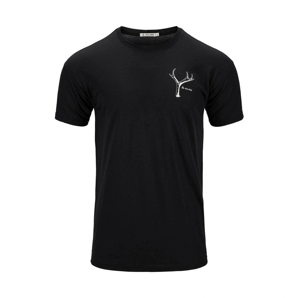LightWool 140 classic tee antler Herr