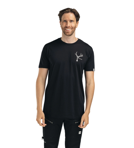 LightWool 140 classic tee antler Herr