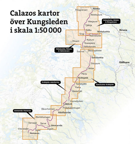 Kungsleden: Ammarnäs–Hemavan