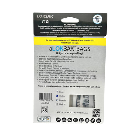 aLoksak XLarge Vattentätt fodral 2-pack