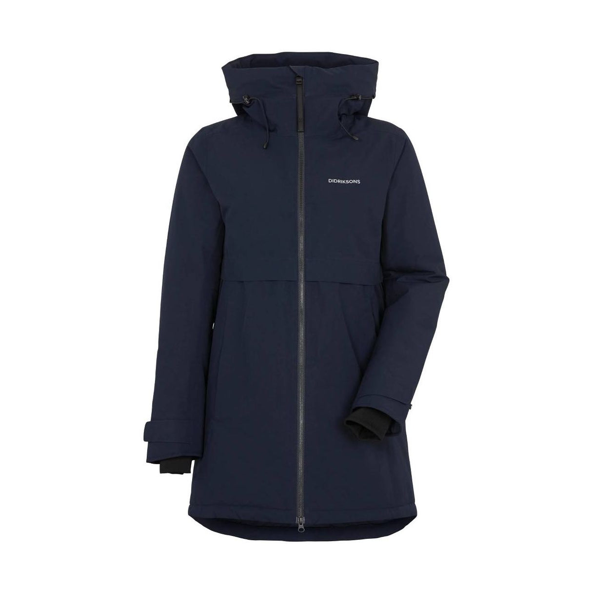 Helle Parka W Dark Night Blue Front 2
