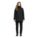 Helle Parka W Dark Black Front2