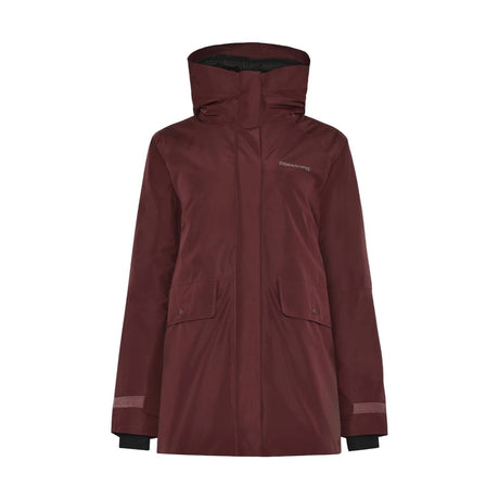 Tuva Womens Parka Old Rust Front2