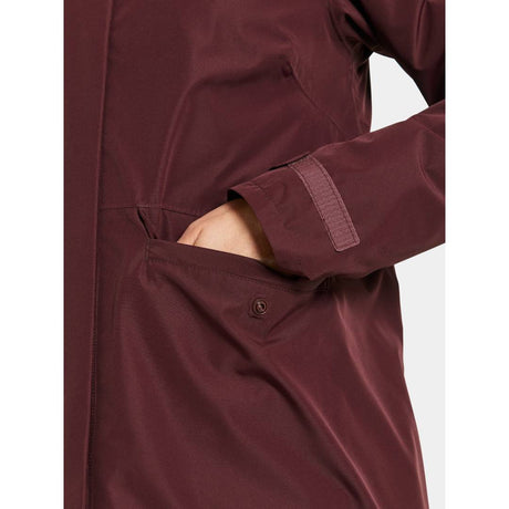 Tuva Womens Parka Old Rust Detail2